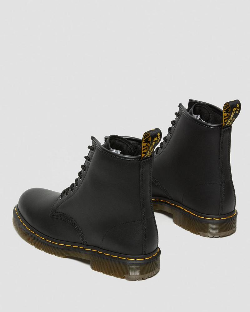 Men's Dr Martens 1460 Slip Resistant Leather Lace Up Boots Black | AU 531WNB